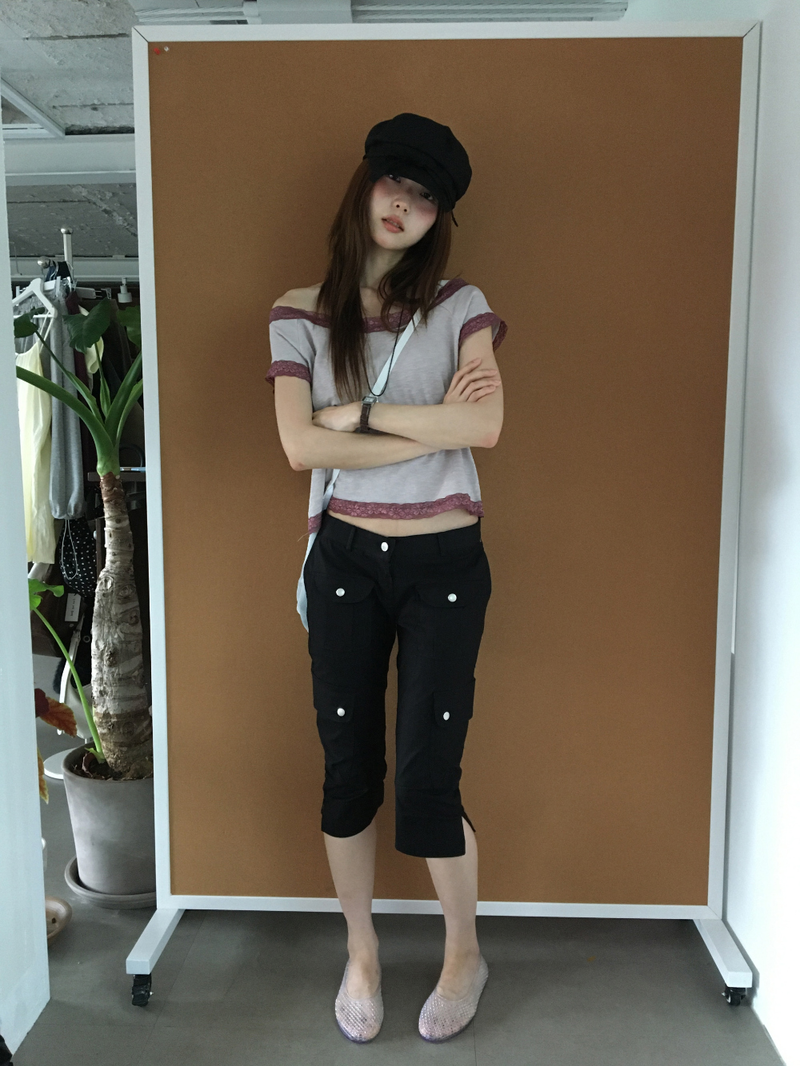 Street flap half pants (2color)