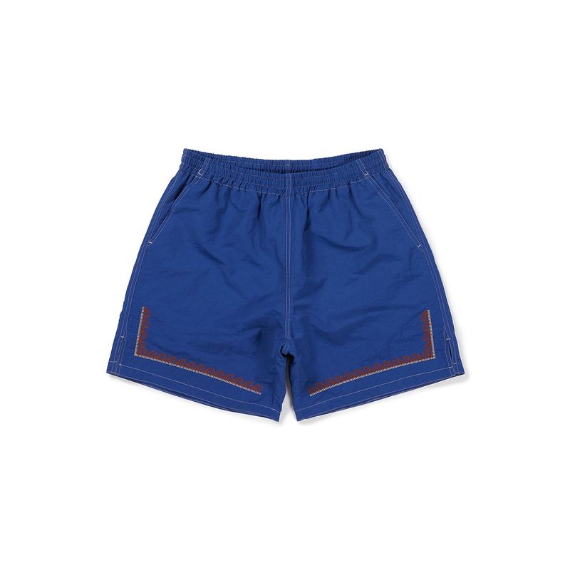 Marina stripe shorts / Cobalt