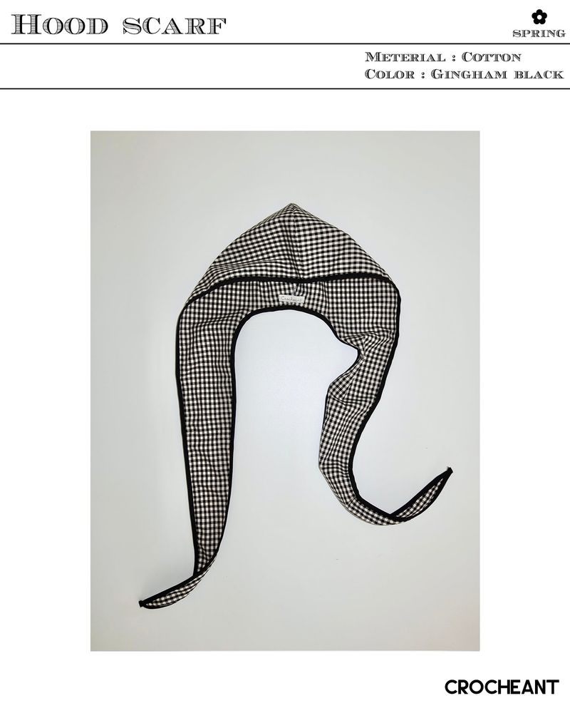Hood scarf