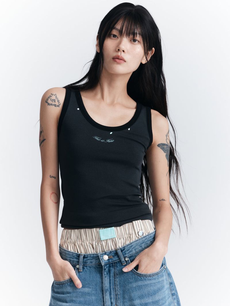 Ringer Sleeveless Top