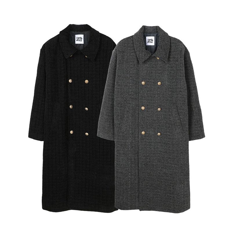 3 TAP Emma Wool Tweed Coat (2color)