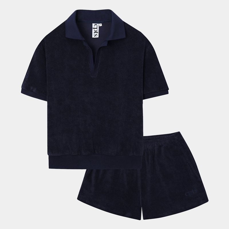 CPTS（シーピーティーエス）の「LIGHT TERRY POLO SETS_NAVY（Setup）」