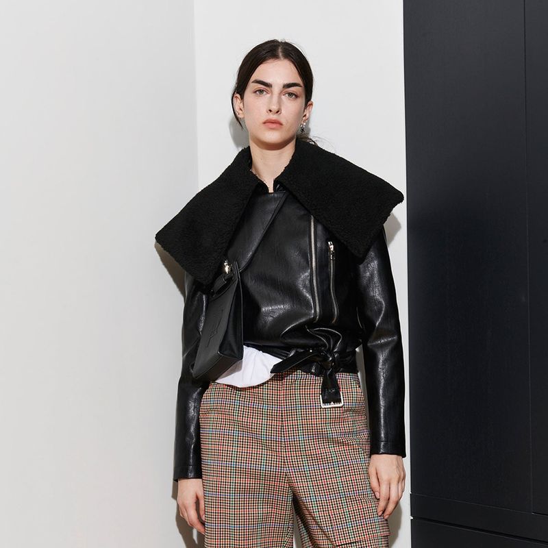  [UNISEX] LOGAN RIDER JACKET, BLACK
