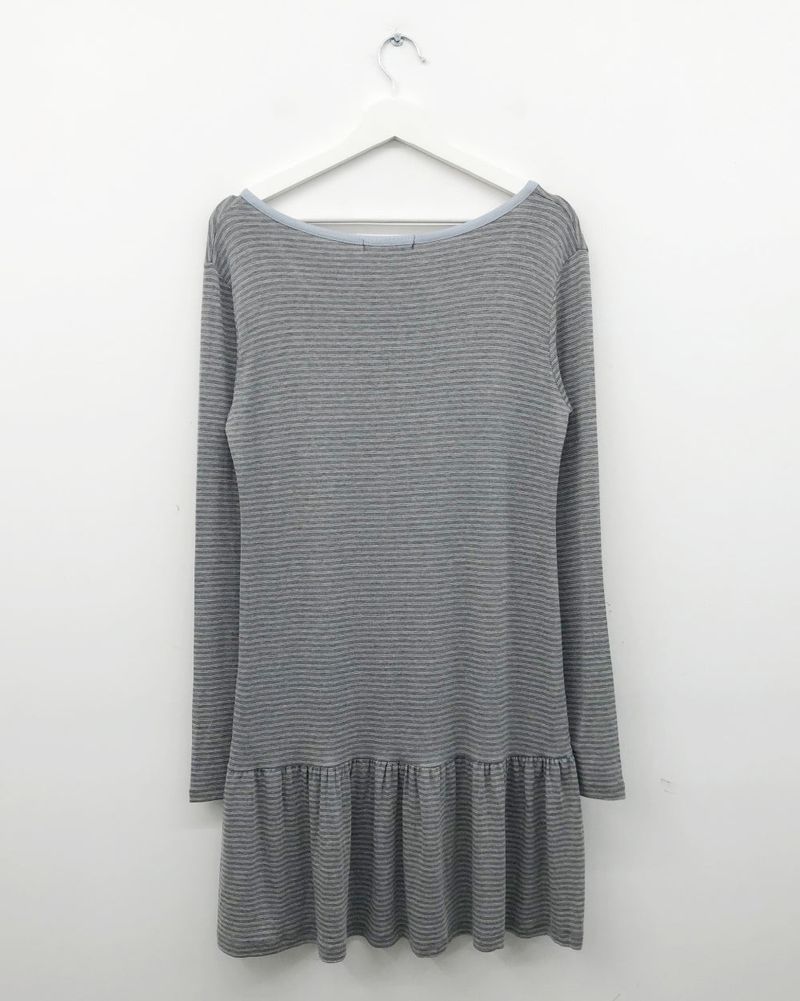 Scandi striped dress (3color)