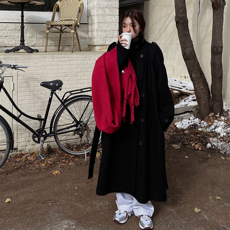 ULAN（ユレン）の「ノーブルトレンチダブルロングコート（Jackets/Outerwear）」