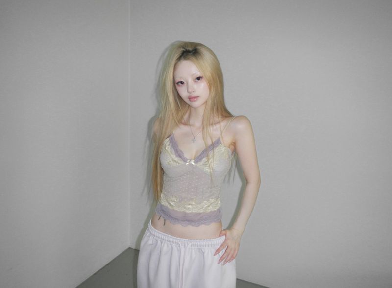  love kiki lace bustier(3 color) 
