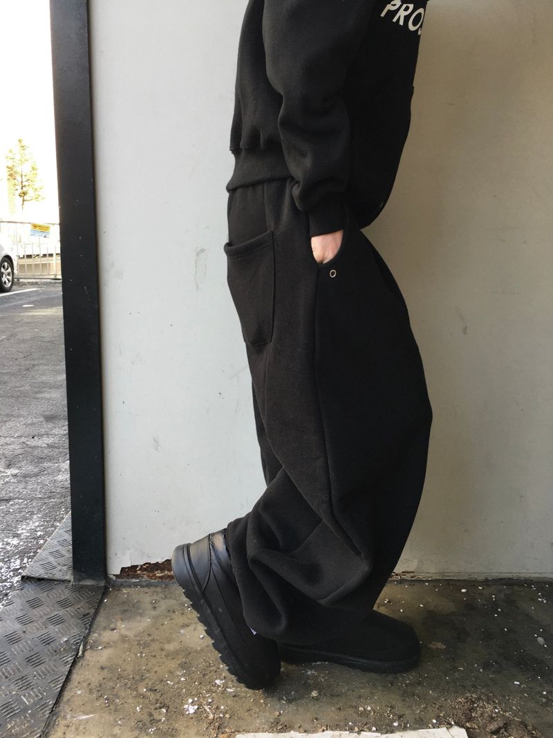 [SET] Lolly Divine Eyelet Curved Sweatpants 2C