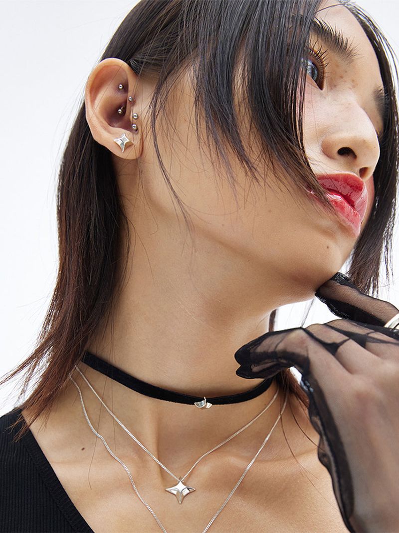 SHINE SINGLE NECKLACE (L)