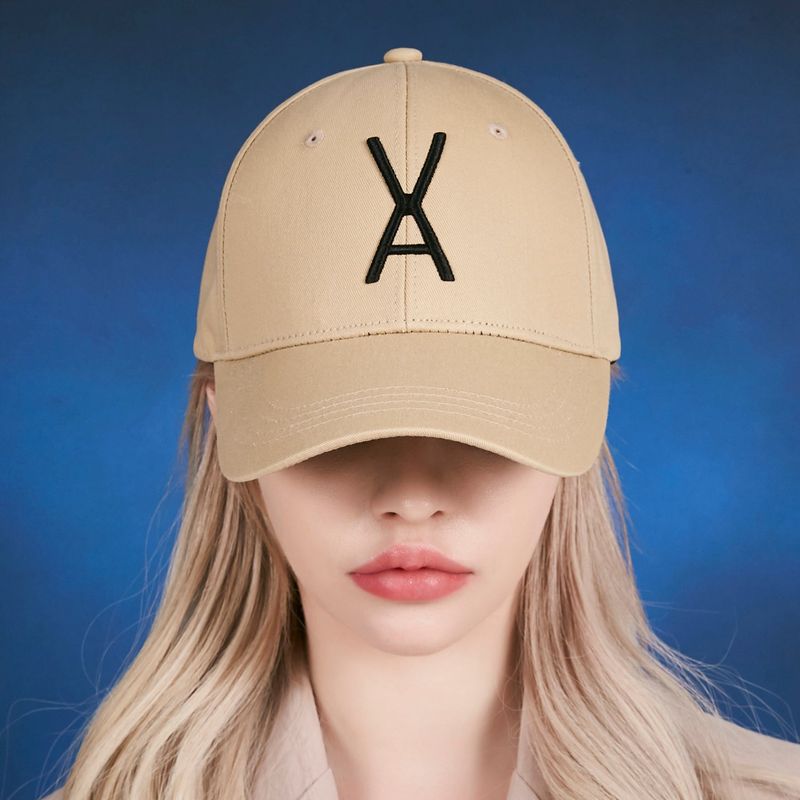 VARZAR（バザール）の「VA Big logo over fit buckle cap BEIGE（Accessories）」