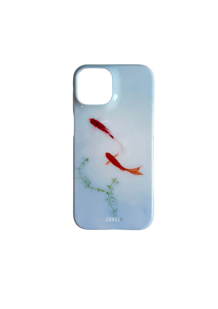 [lychee wave koi goldfish hard case]