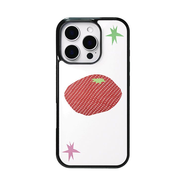 トマトグラスバンパーケース ( White )