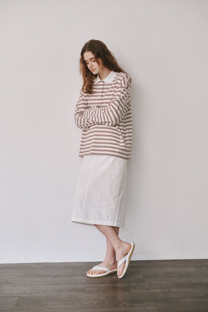 Stripe PK T-shirts (Wine)