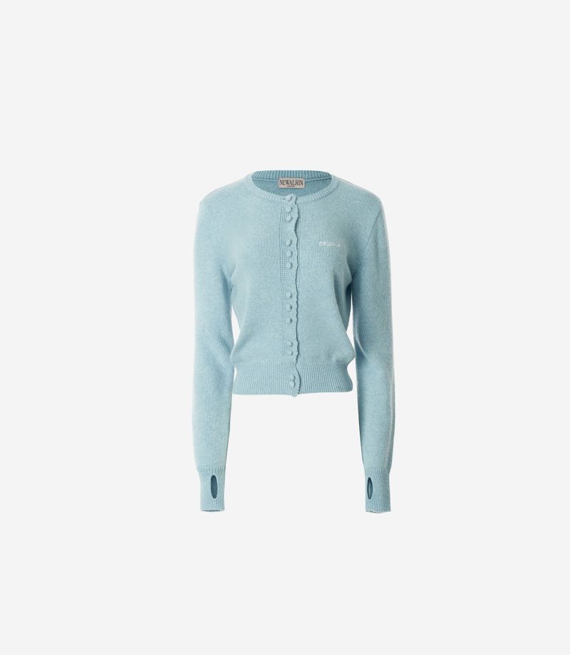 NEWALRIN Basic Cashmere Knit Cardigan