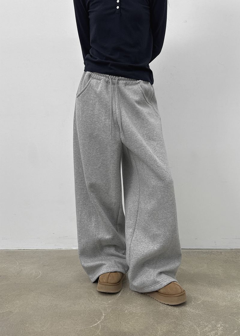 BLACKUP（ブラックアップ）の「[MADE] Delty Overfit Fleece Banding Pants (Set Available)（Pants）」