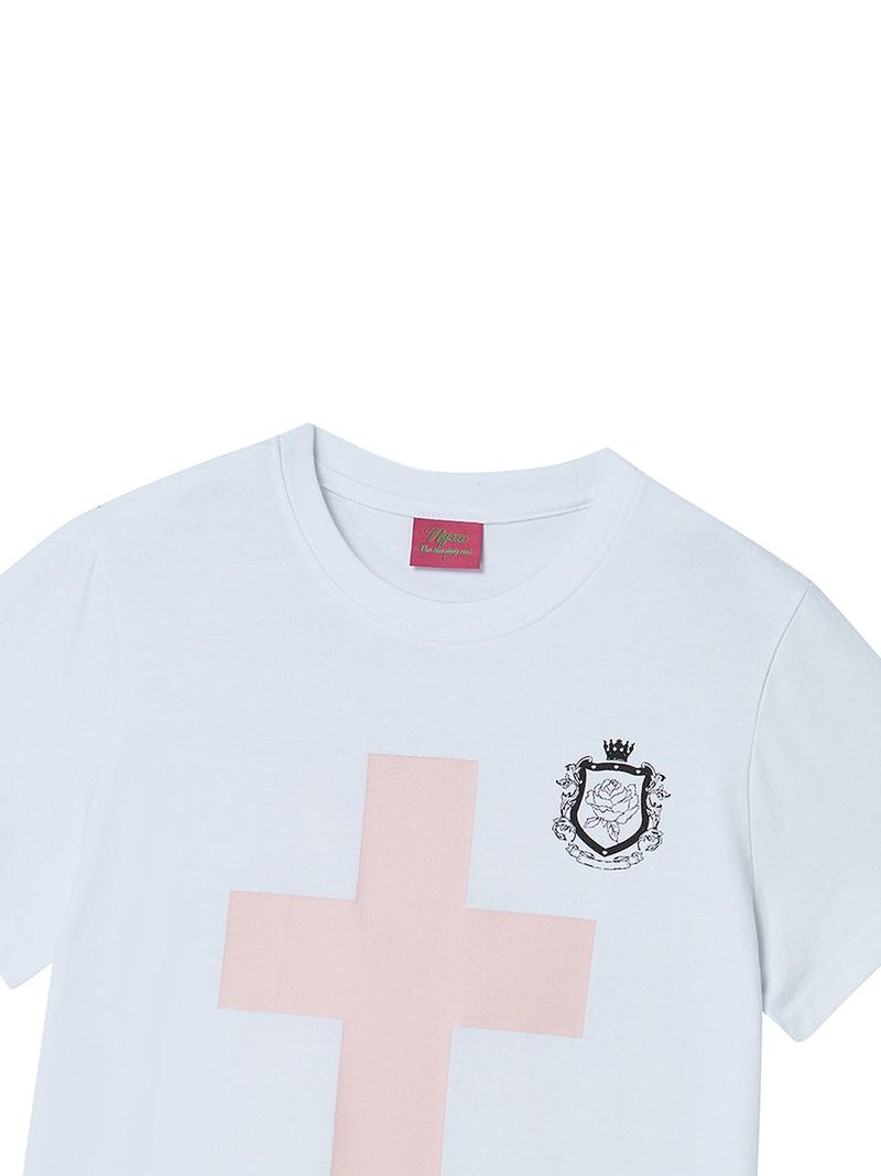 CROSS TEE WHITE