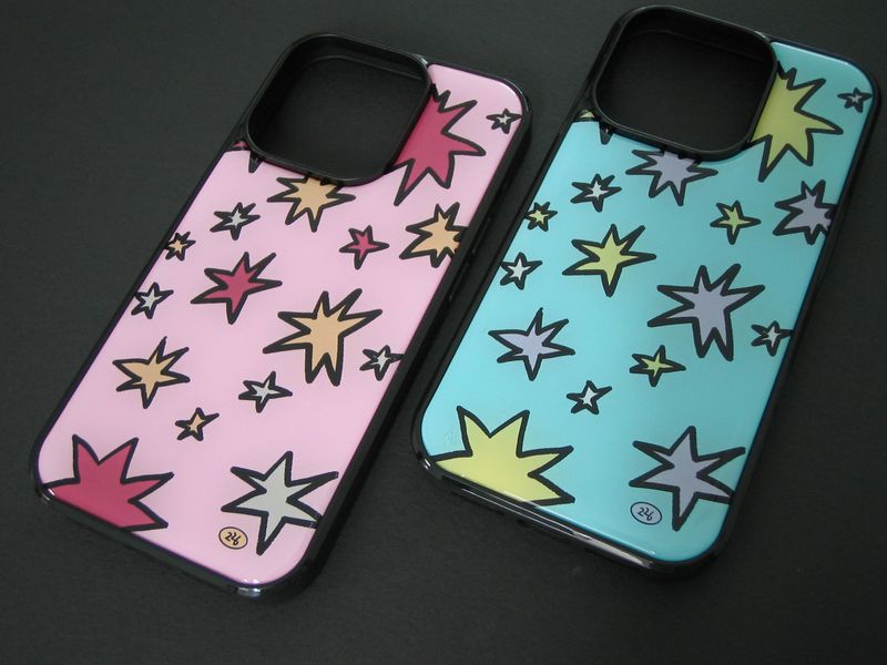 full of stars epoxy phone case (2colors)