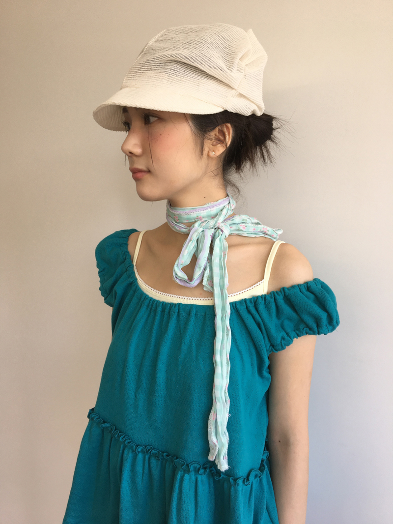 Fiore check muffler (2color)