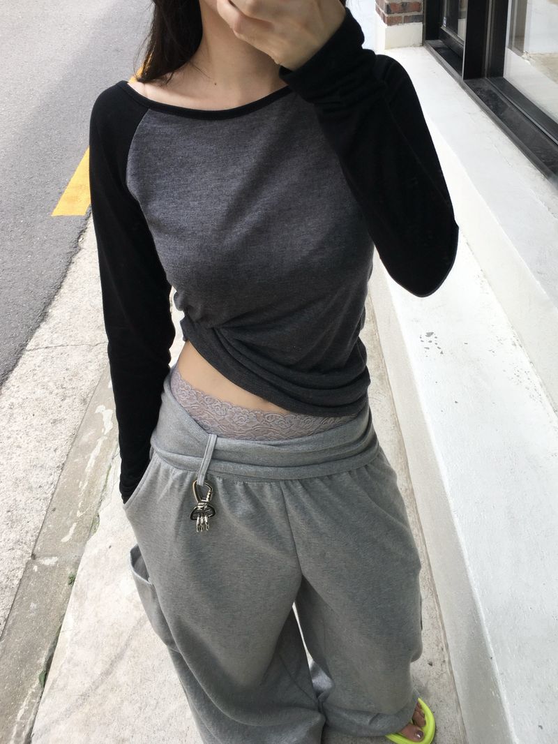 Folder Keyring Banded Sweatpants (4c)