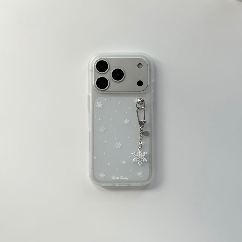dust dusty（ダストダスティ）の「(半透明)スノースマホケース（スマホグッズ/小物）」