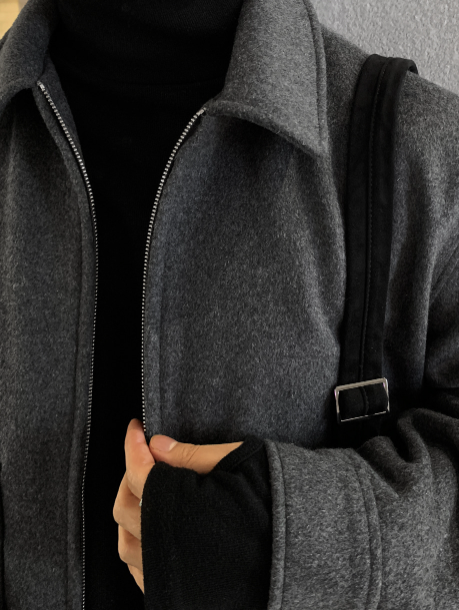 Premium Signature Blended Wool Jacket