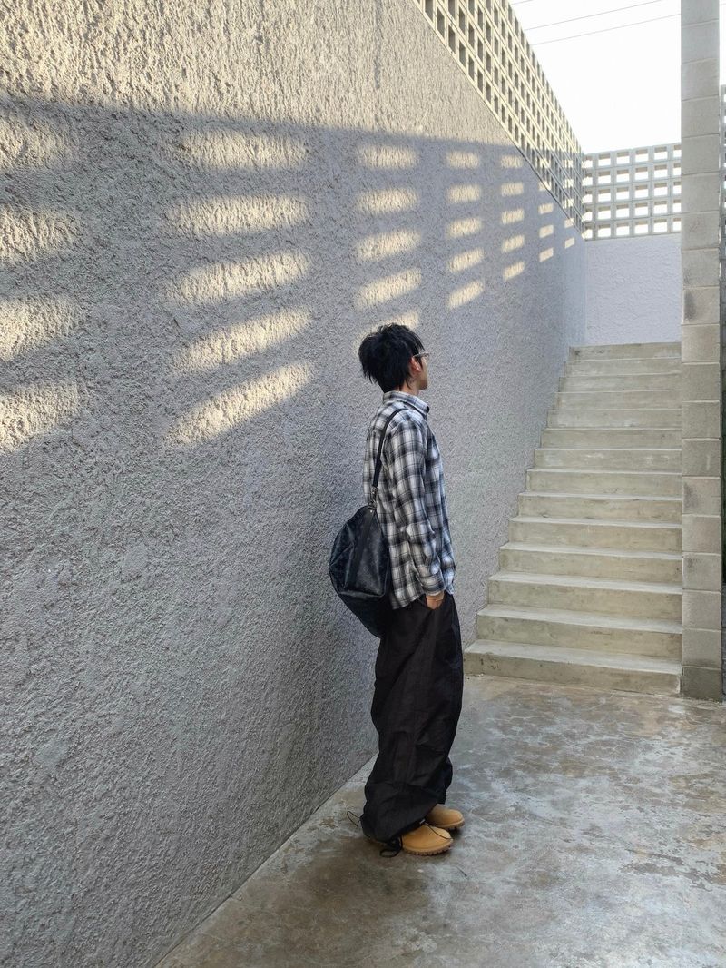 Suss grunge check shirt 2C