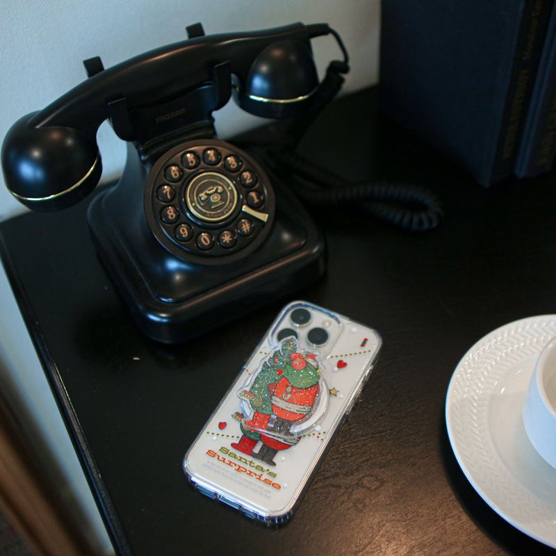【MADE】Santa's surprise Jelly hard Phone case