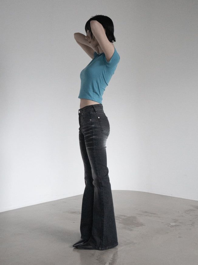 Tinble Catwashed High Bootcut Denim