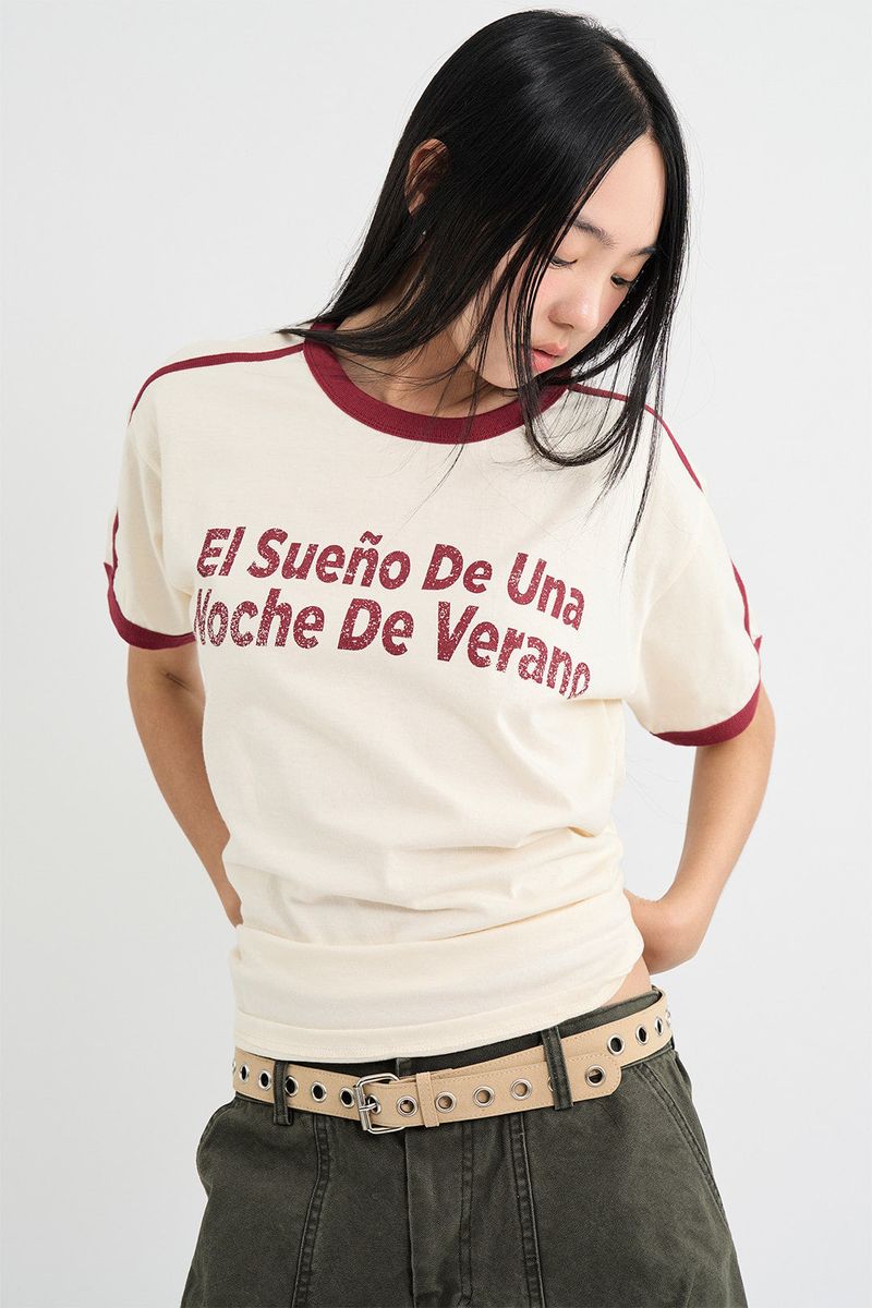 Single eyelet belt