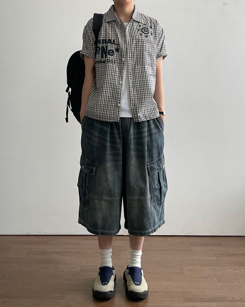 Crew Check Short Sleeve Shirt