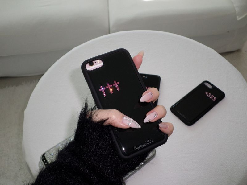 3verythingizblack（エブリティンイズブラック）の「pint stone epoxy bumper case [+++]（Smartphone Accessories）」