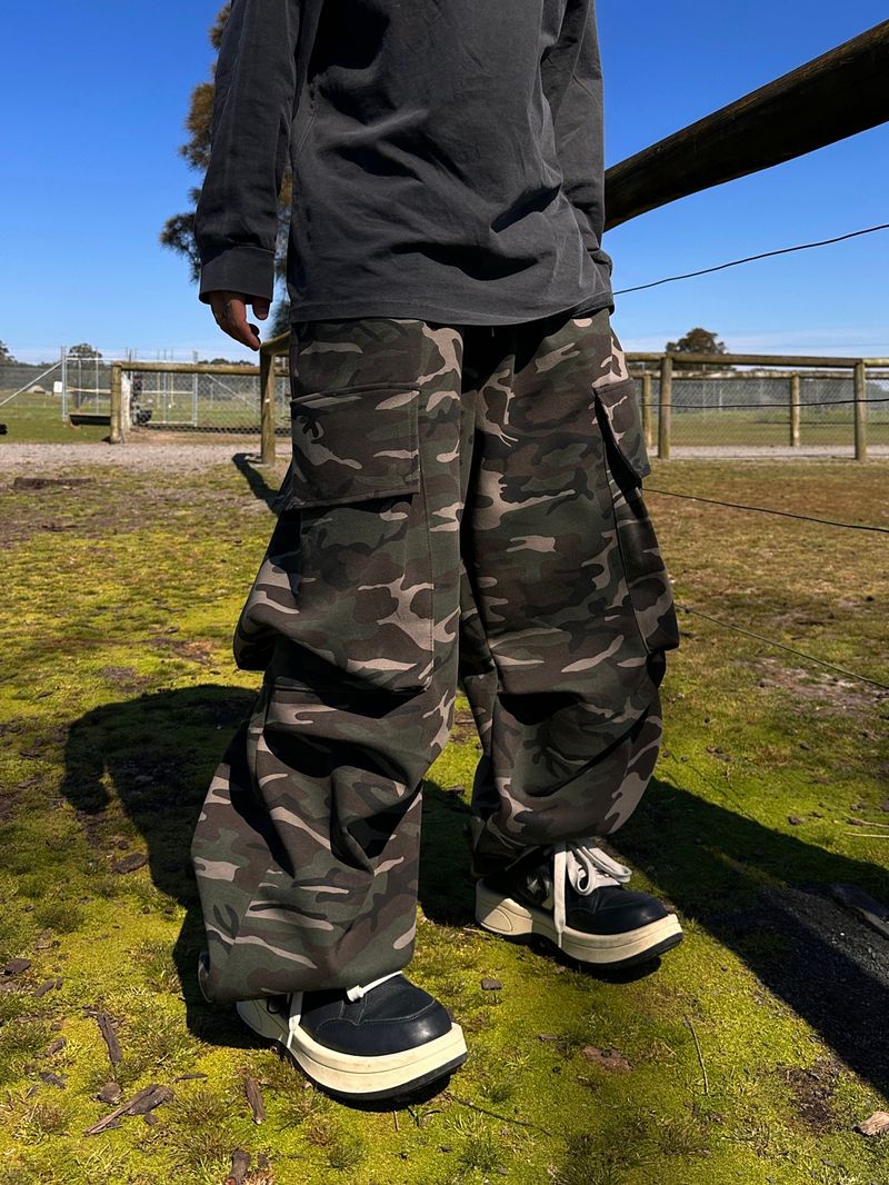 Ju camo Balloon Sweat 2C