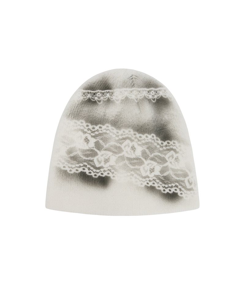lace beanie (ivory)