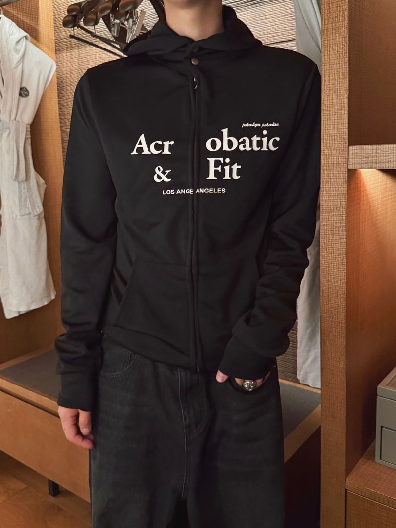 Cro Slim Fit Snap Bijou Hooded Zip-Up 3C