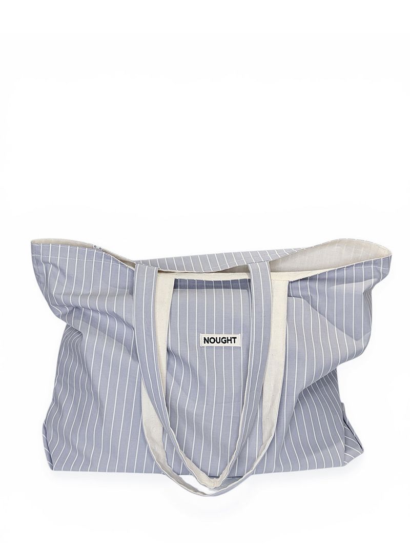 nought（ノウト）の「Emb Logo Cotton Day Bag / ST Grey（Bags）」