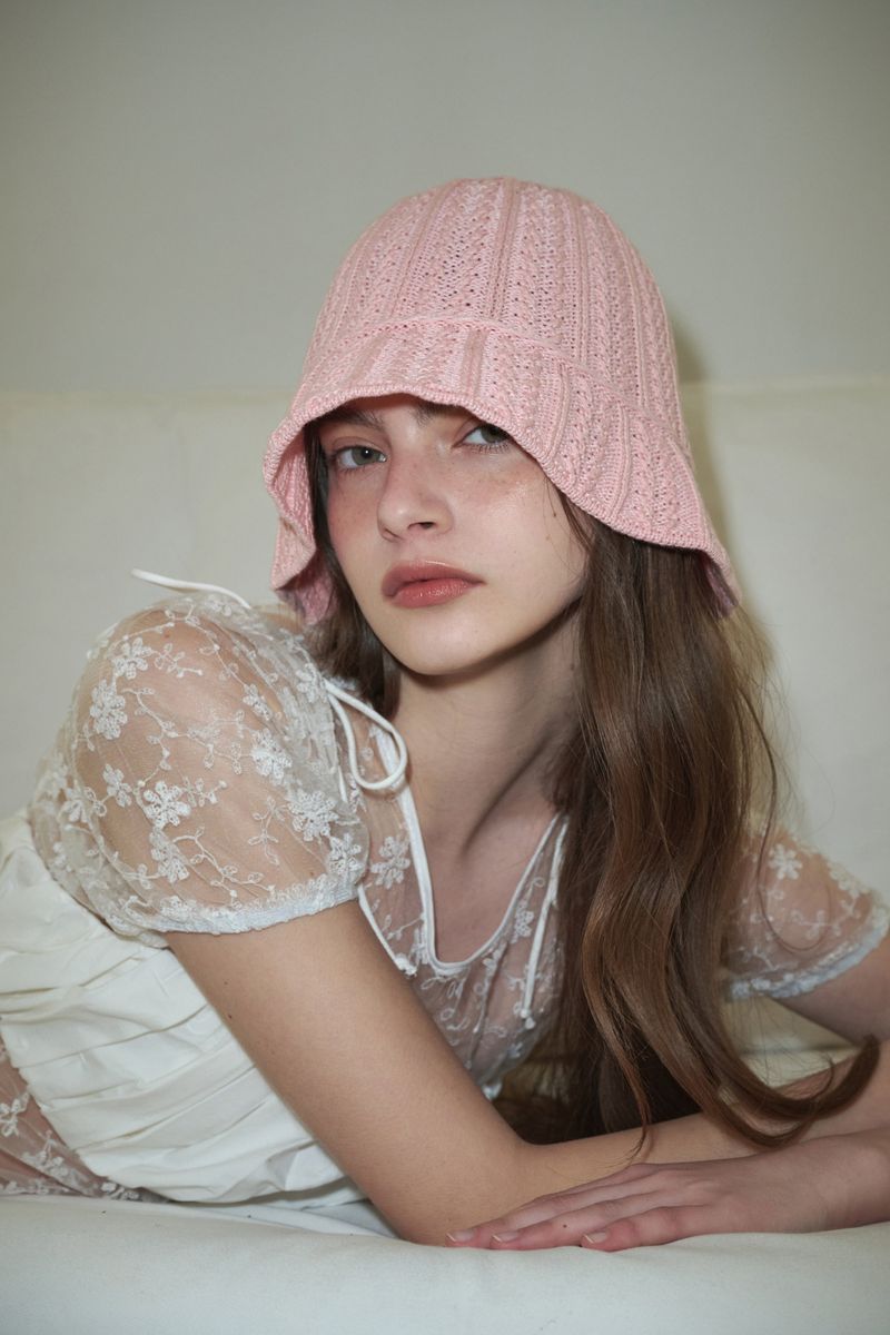 DUBBY bucket hat_lightpink