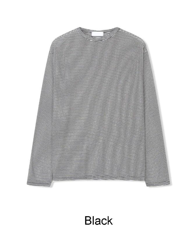 Ruen Summer Striped Long Sleeve Tee