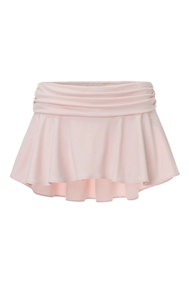 Athletic flare skirt - pink