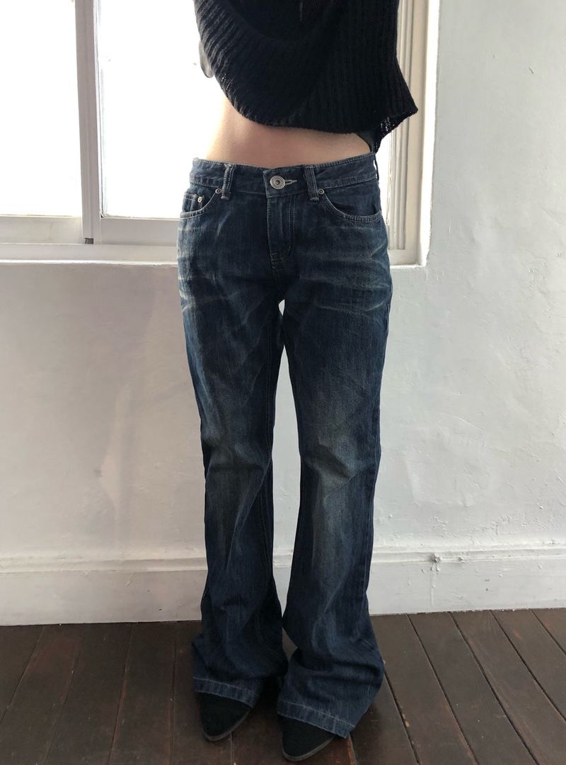 Blue low Jeans