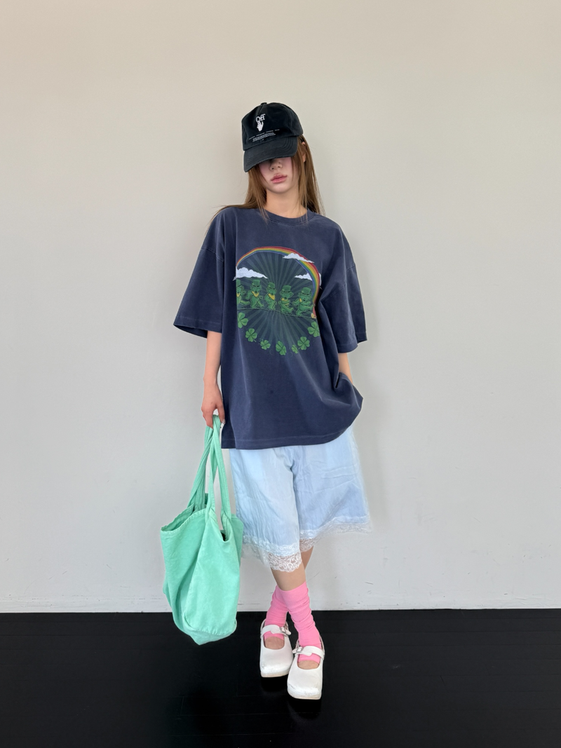 clover pigment boxy T