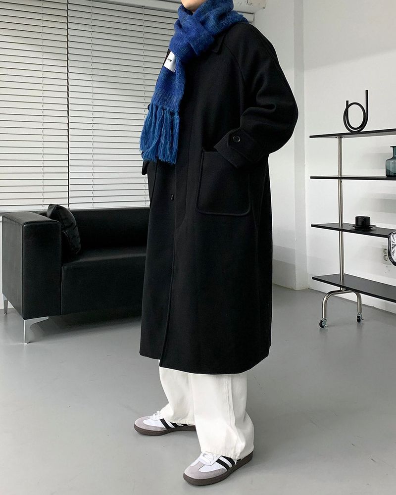 AZ Balmain Wool Coat (3 colors)