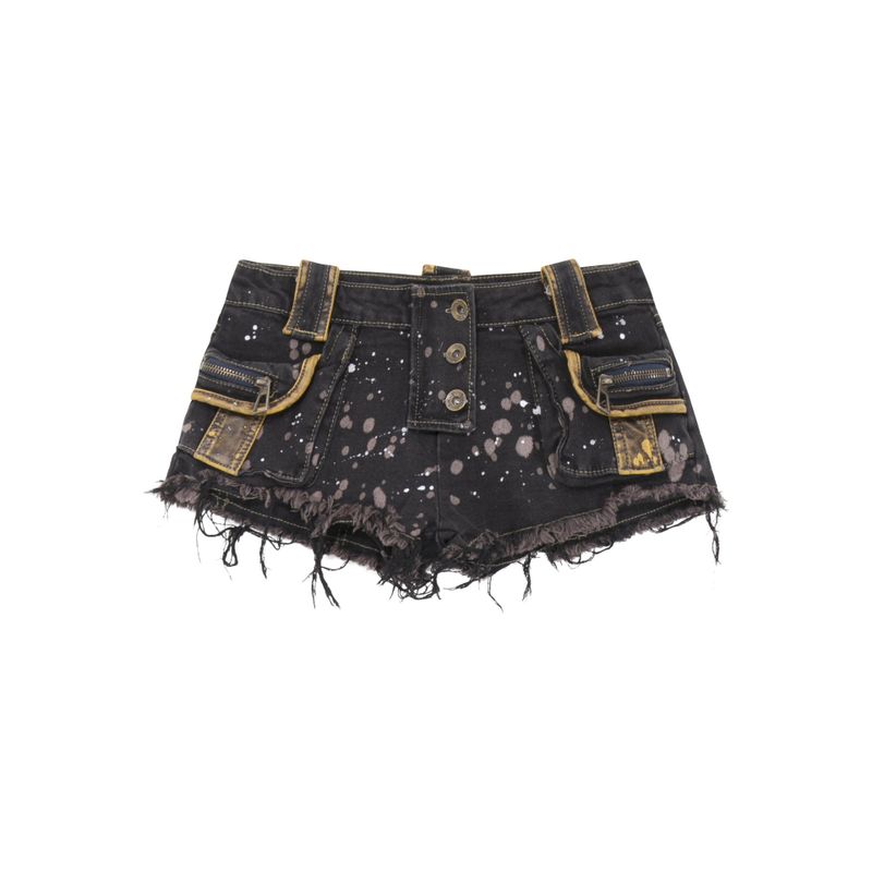 Cozy&Kitsch（コージーアンドキッチ）の「Paint Splatter Vintage Denim Shorts 232754409（Pants）」