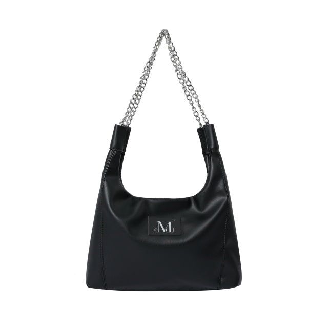 MUCENT(ムセント)の「 GLADY SILVER CHAIN LEATHER SHOULDER BAG UNISEX(Bags)」