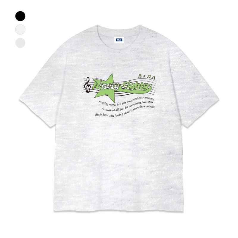 NTET(エヌティーイーティー)の「tempo star over fit t-shirt (3color)(Tops)」