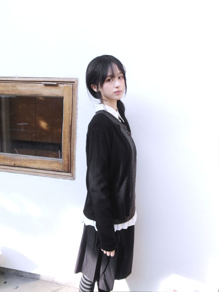 Check Layered Button Top (2colors)
