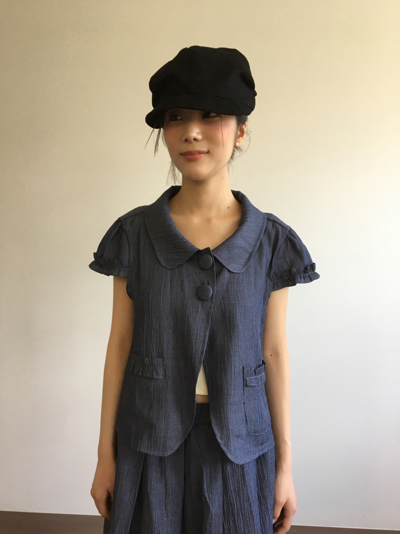 Kin Life Collared Blouse (2color)