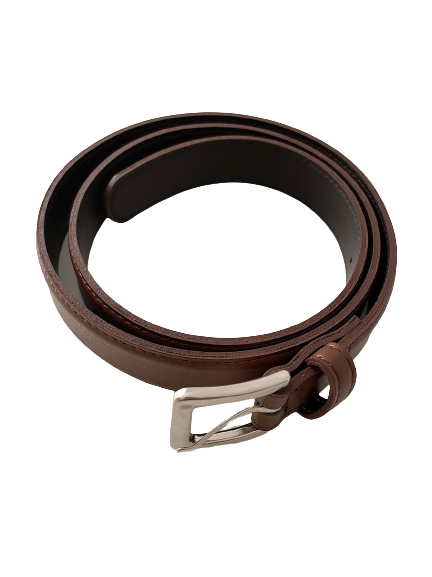 Oblong buckle belt 