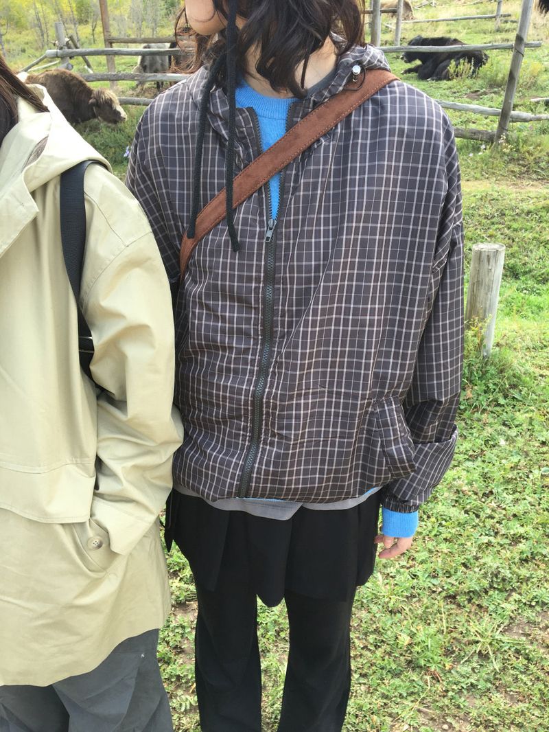 Gourmet Check Windbreaker(3color)