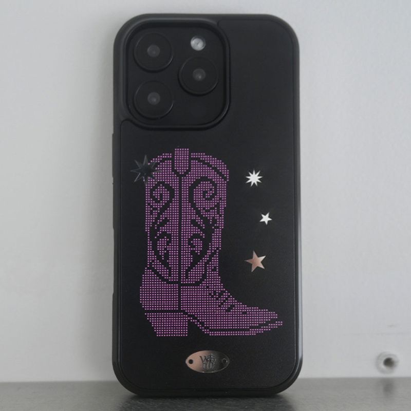 WATERJEAN（ウォータージン）の「[MADE] bebe boots bumper case (pink)（Smartphone Accessories）」