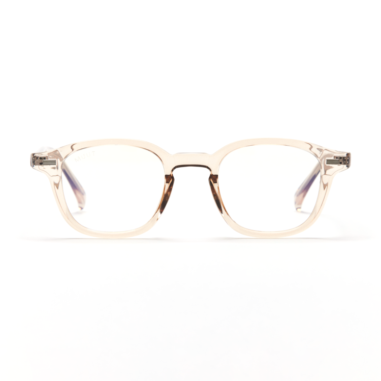 MUUT(ムット )の「Horn-Trimmed Transparent Glasses Y.LAB 06 C12(Fashion Accessories)」