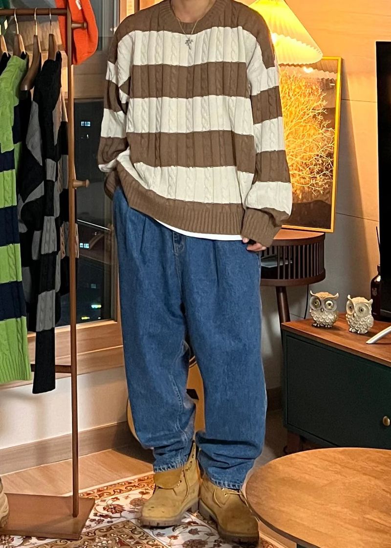 Dangara Crochet Knit 4CLOLR